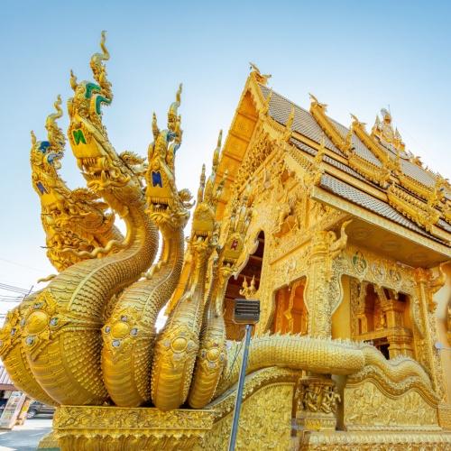 Gouden tempel in Nan