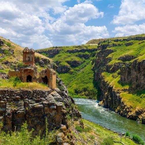 Ruïnestad Ani aan de Arparivier