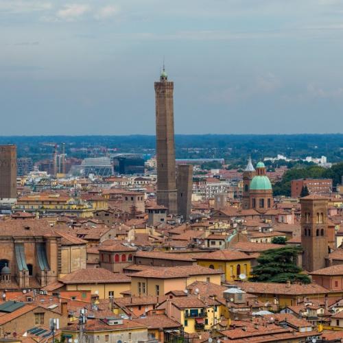 Torens Garisenda en Asinelli