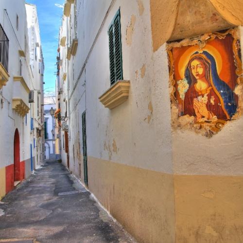 Steeg met Maria portret in Gallipoli