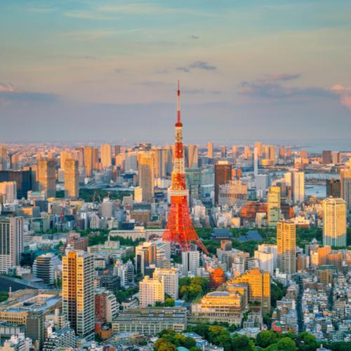 Tokyo, skyline 