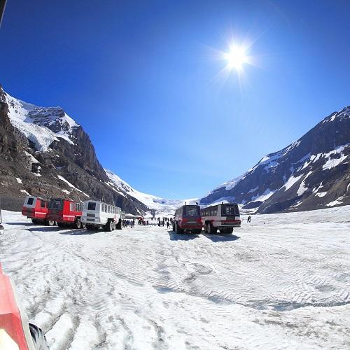 Columbia Icefield, Anthabasca Gletsjer