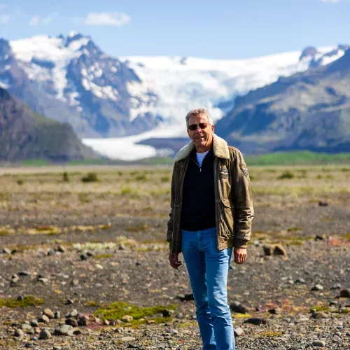 NRV reiziger in Vatnajökull Nationaal Park
