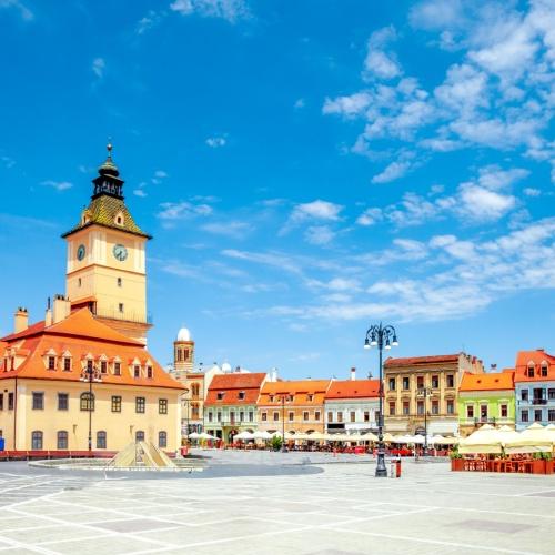 Brasov, plein