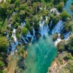 Kravica watervallen