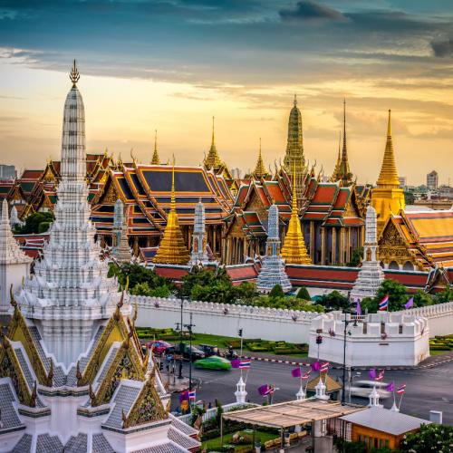 Bovenaanzicht Bangkok