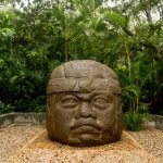 Villahermosa, beeld Museo La Venta