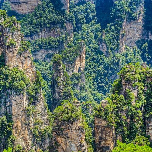 Zhangjiajie National Park, Hallelujah Mountains