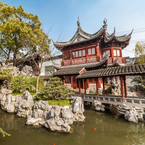 Yu Garden in Shanghai 
