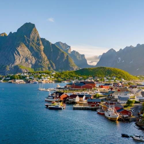 Uitzicht over Svolvaer