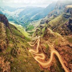 Sani Pass naar Lesotho