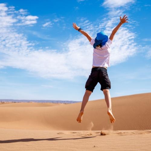 Woestijn in Merzouga