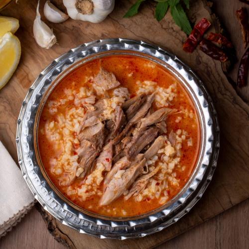 Beyran, een pittige soep uit Sanliurfa (Turkije)