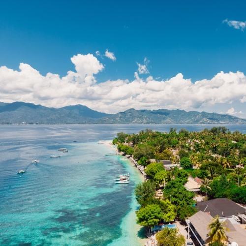 Uitzicht Gili Air