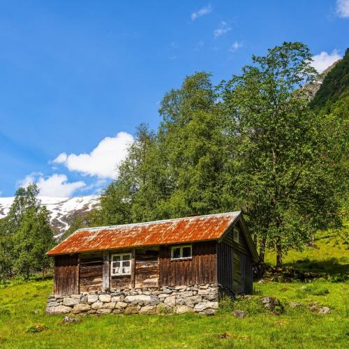 Fjaerland huis