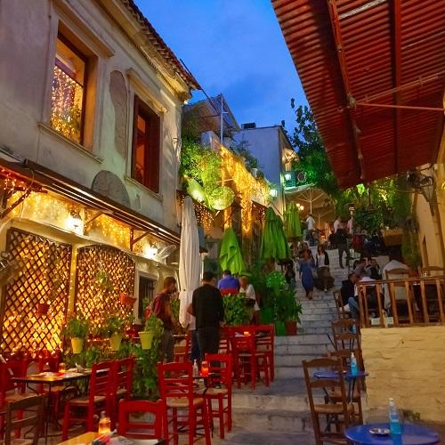 Historische wijk Plaka, Athene