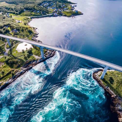 Saltstraumen, Noorwegen