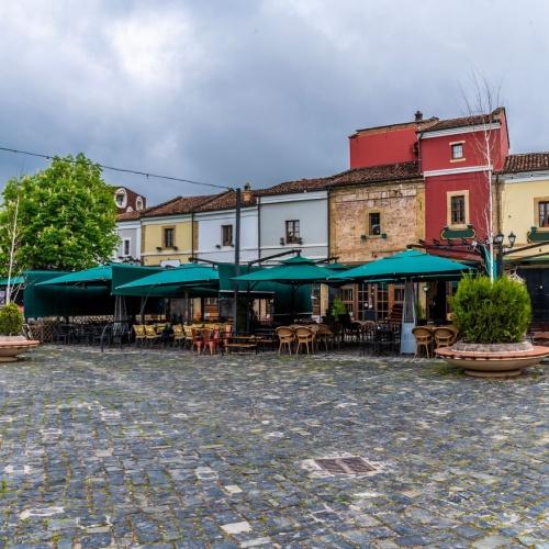 Gezellige terrassen, Korçë