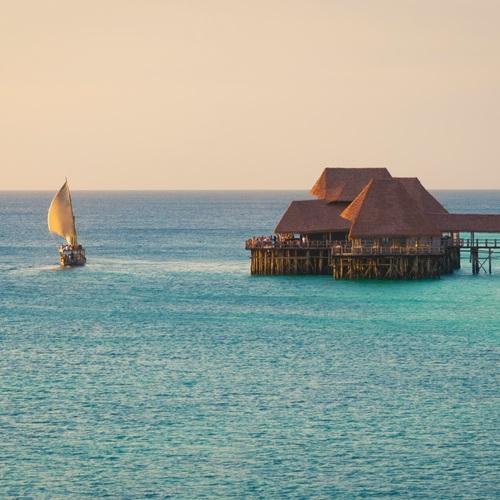 Dhow boot, Zanzibar