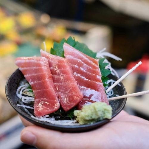 Verse vis van de Tsukiji Outer Market