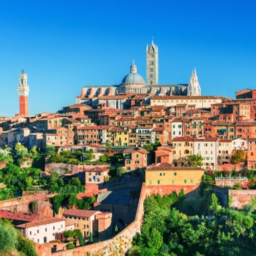 Siena, uitzicht