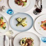 Cruise dag op zee, food