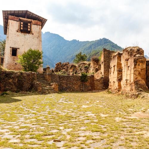 Drukgyel Dzong ruïnes