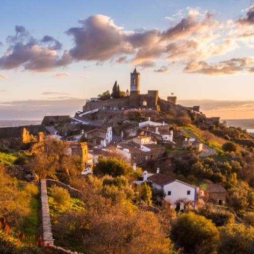 Uitzicht op de stad Monsaraz