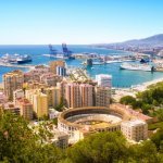 Málaga, uitzicht op de stad