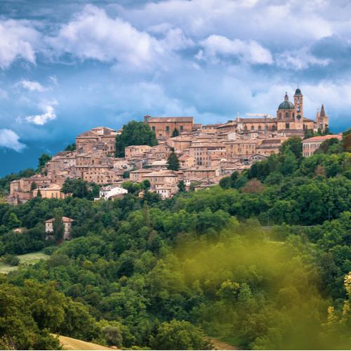 Urbino uitzicht