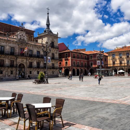 Léon, Plaza Mayor