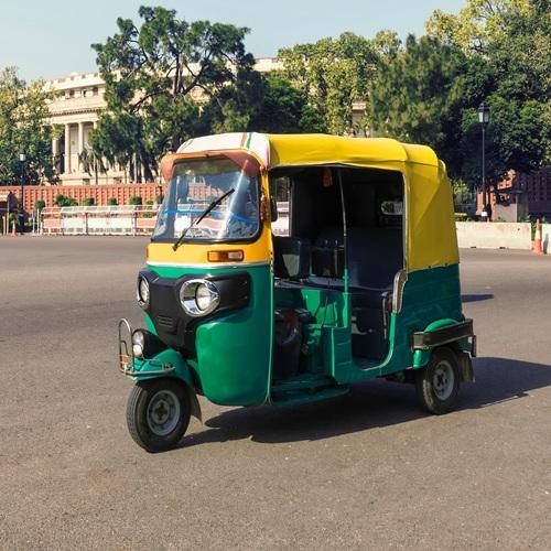 Tuktuk in Delhi