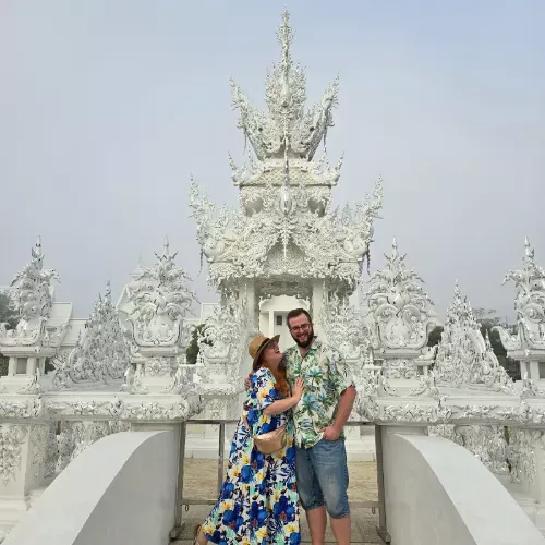 NRV reiziger Wat Rong Khun (‘Witte Tempel’)
