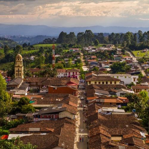 Luchtfoto van Salento 