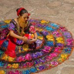 Traditionele klederdracht in Mexico