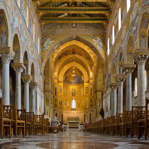 Monreale kerk binnenkant