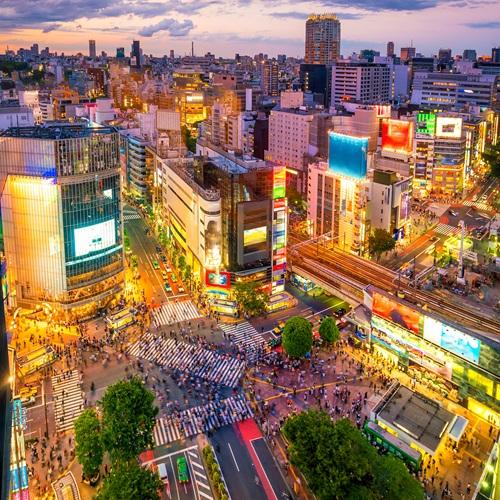 Tokyo, Shibuya kruispunt