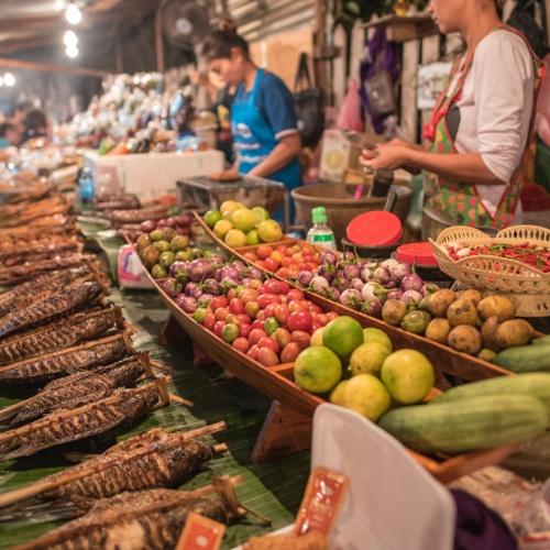 Luang Prabang markt
