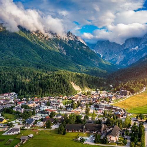 Kransjka Gora, bergpas