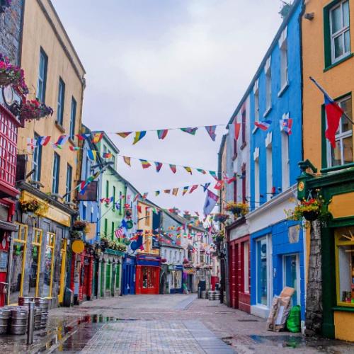 Galway, hoofdstraat