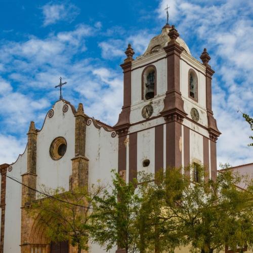 Kerk in het plaatsje Silves