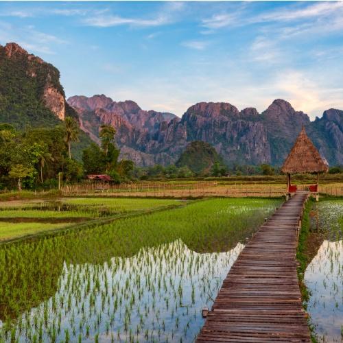 Vang Vieng, omgeving
