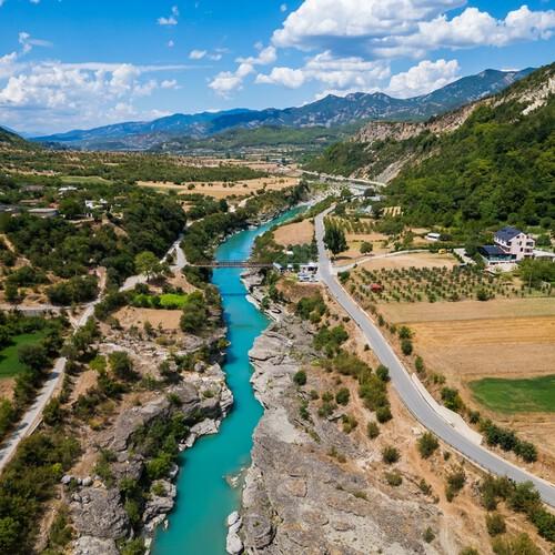 Vjosa-rivier, Përmet
