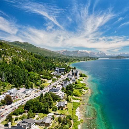 Luchtfoto van Bariloche