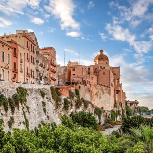 Castello wijk in Cagliari