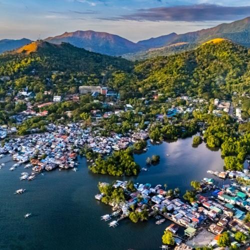 Luchtfoto Coron, Filipijnen