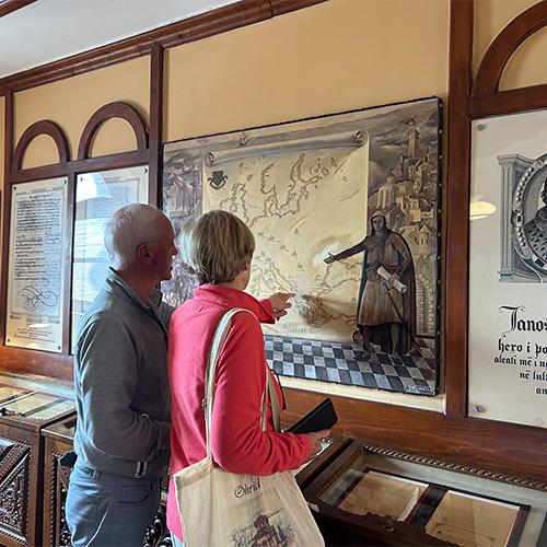 NRV reizigers Kasteel van Kruja