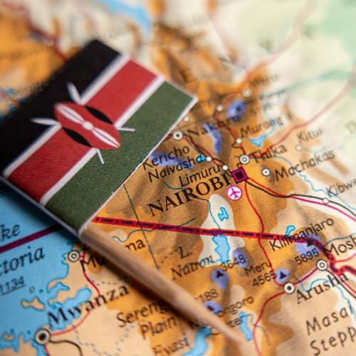 Aankomst Nairobi