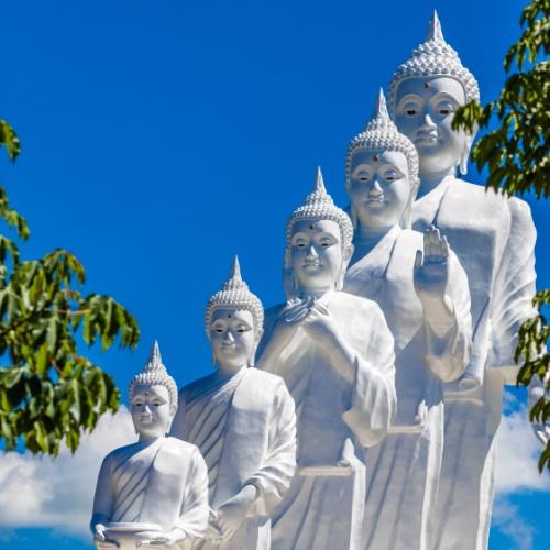 Boeddha beelden in Phitsanulok