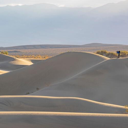 Mesquite Flat Dunes bij Stovepipe Wells, Death Valley Nationaal Park